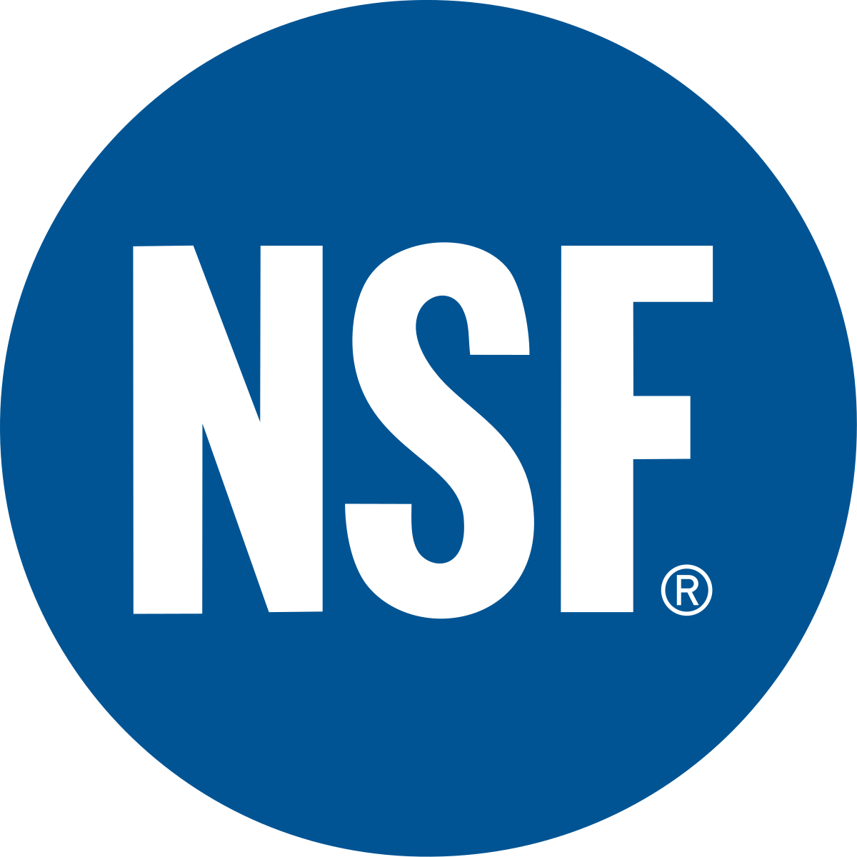 Frylow is approved by NSF International - all food contact surfaces are certified food safe.